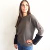 FELPA DONNA FUR MANICOTTI - immagine 2