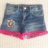 SHORTS BAMBINA FLOWER POWER - immagine 2