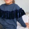 FELPA BAMBINA MAXI VOLANT - immagine 2