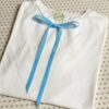 T-SHIRT DONNA FIOCCO SOTTILE VELLUTO - immagine 3