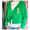 CARDIGAN VARSITY PERSONALIZZATO CON INIZIALI - immagine 2