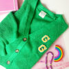 CARDIGAN VARSITY PERSONALIZZATO CON INIZIALI - immagine 5