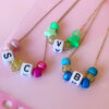 CATENINA DORATA CON LETTERINE - immagine 2