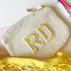 POCHETTE MINI PERSONALIZZATA CON INIZIALI COLLEGE - immagine 4