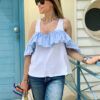 Top Volant Donna taglia S - immagine 3